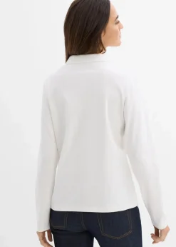 Discount Poloshirt aus schwerer Bio-Baumwolle Damen Bekleidung·Röcke|Basics
