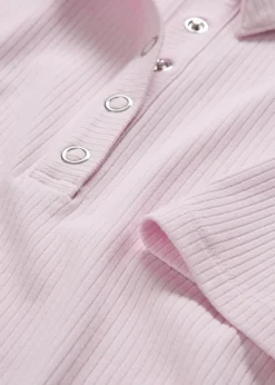 Damen bonprix Shirts & Tops|Poloshirt aus Viskose-Mix