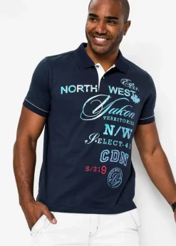 Herren bonprix Große Größen|Shirts & Polos|Poloshirt, Kurzarm aus Jersey