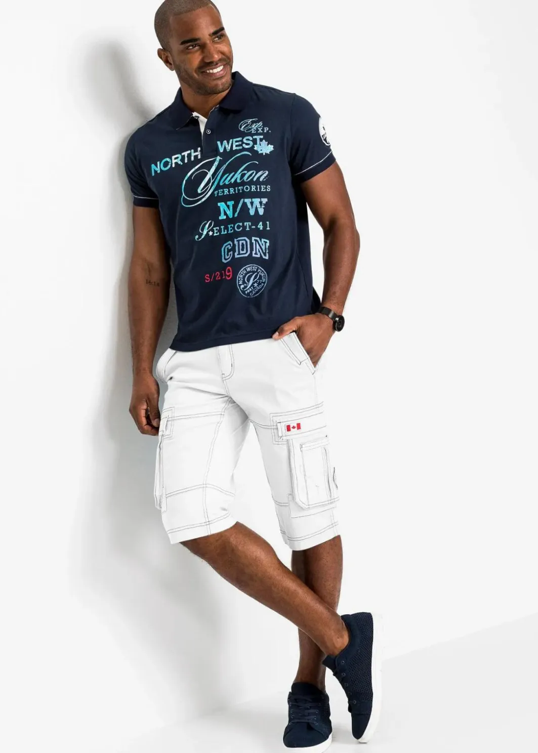 Herren bonprix Große Größen|Shirts & Polos|Poloshirt, Kurzarm aus Jersey