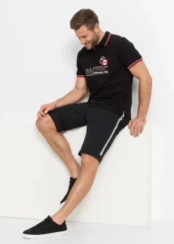 Herren bonprix Shirts & Polos|Große Größen|Poloshirt, Kurzarm aus reiner Bio-Baumwolle (2er Pack)