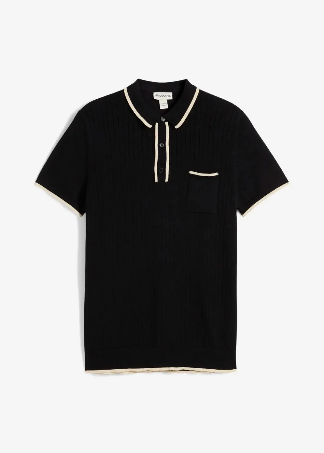 Herren bonprix Shirts & Polos|Poloshirt mit Kontrastdetails