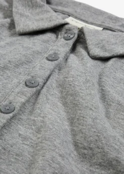 Damen bonprix Shirts & Tops|Poloshirt mit Woll-Anteil