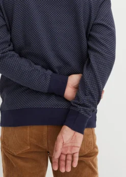 New Polo-Sweatshirt aus Bio-Baumwolle Herren Große Größen|Sweat