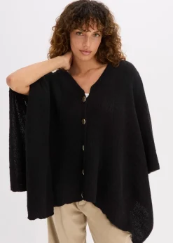 Damen bonprix Ponchos|Schuhe & Accessoires In Spezialgrößen·Tücher & Ponchos|Poncho