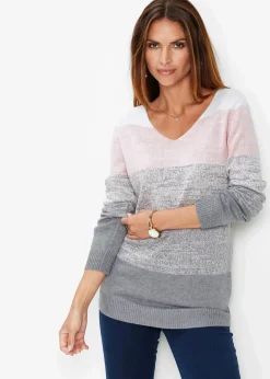 Damen bonprix Bekleidung·Umstandsmode|Bekleidung·Jeans|Premium Pullover mit Cashmere-Anteil