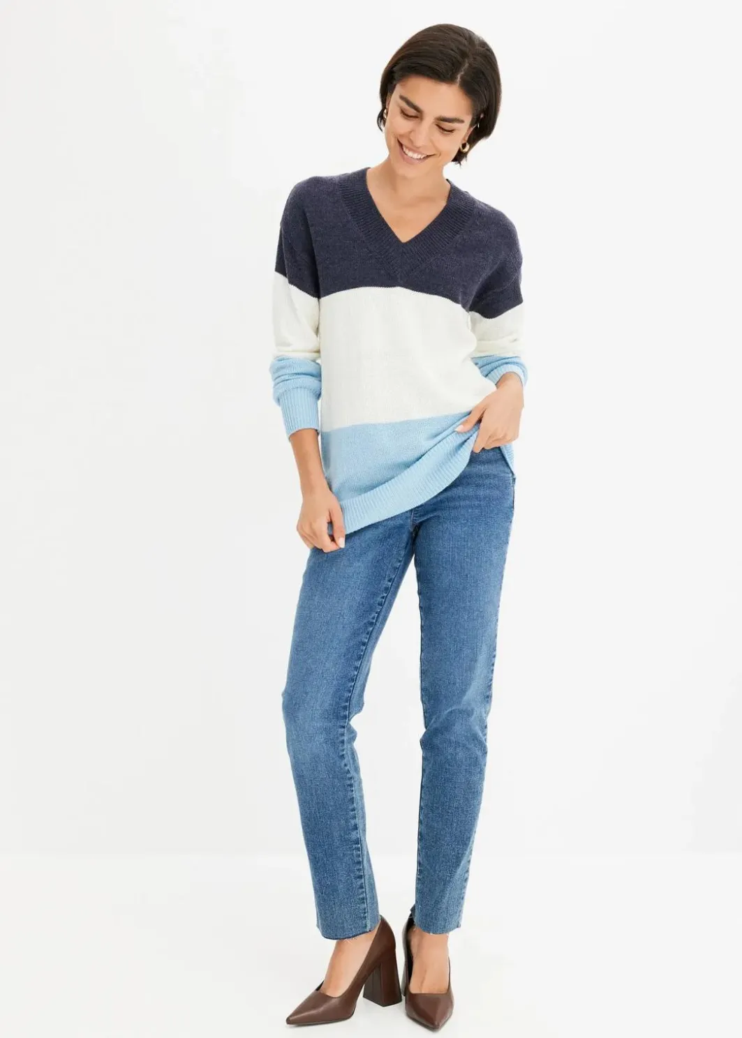 Damen bonprix Bekleidung·Umstandsmode|Pullover & Strickjacken|Pullover