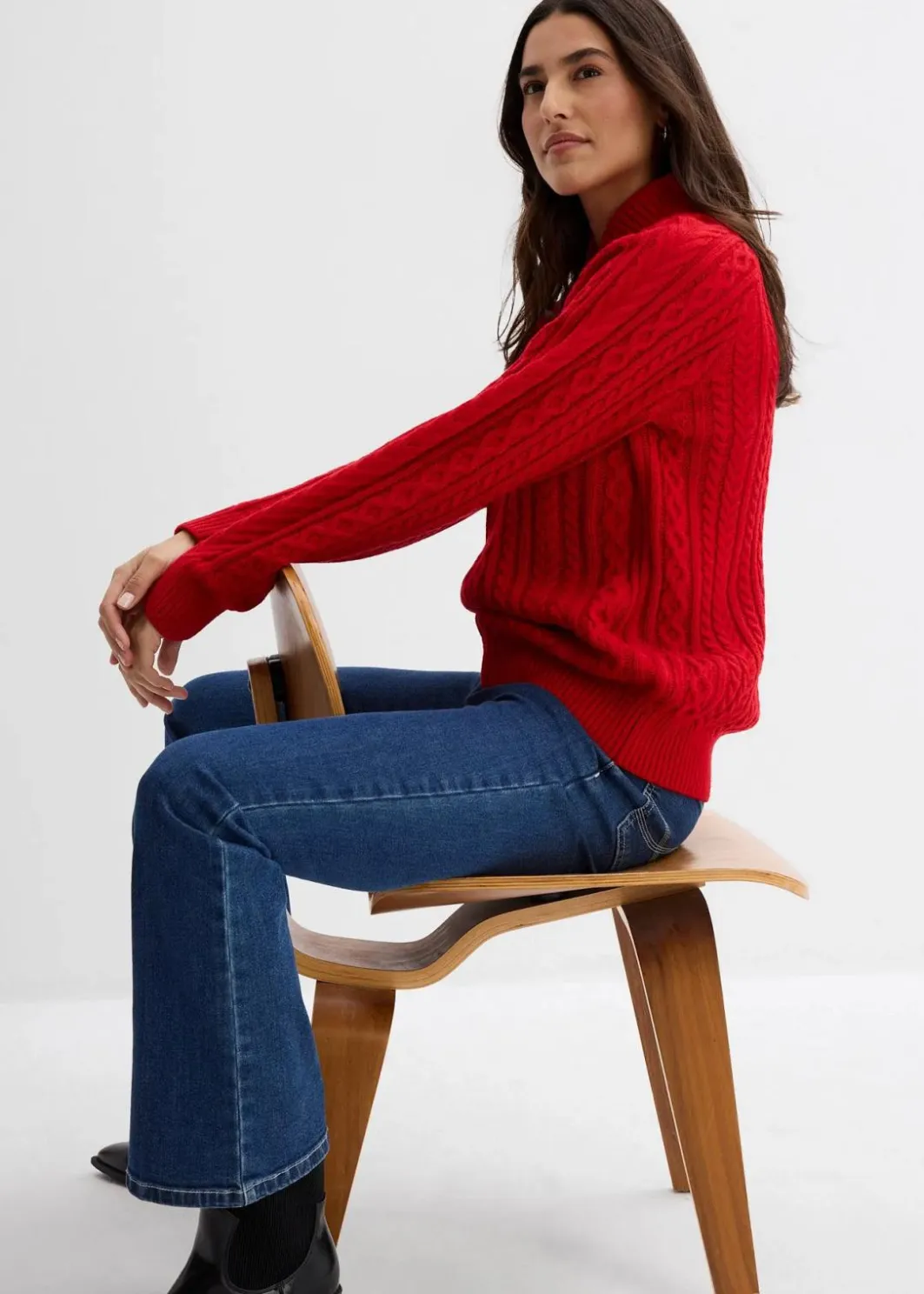 Damen bonprix Pullover & Strickjacken|Strickmode|Pullover