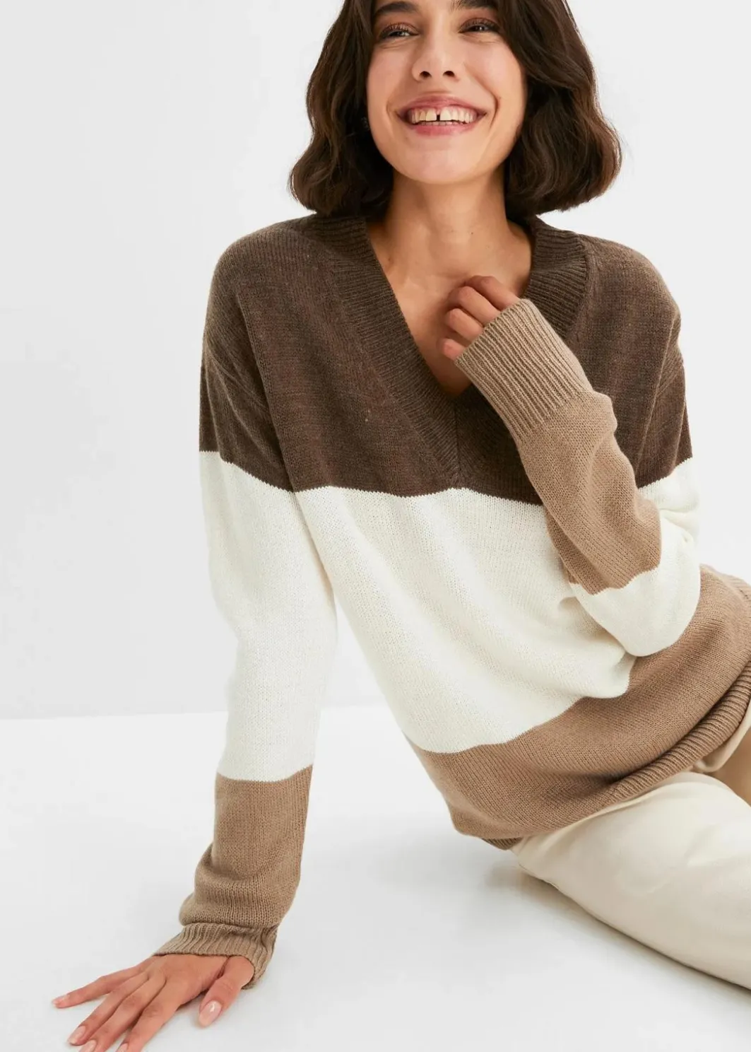 Damen bonprix Bekleidung·Umstandsmode|Pullover & Strickjacken|Pullover