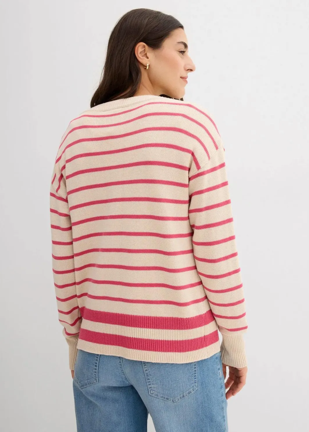 Damen bonprix Bekleidung·Umstandsmode|Bekleidung·Jeans|Pullover aus Baumwollmix