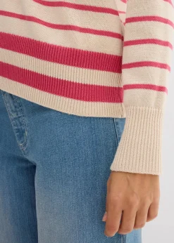 Damen bonprix Bekleidung·Umstandsmode|Bekleidung·Jeans|Pullover aus Baumwollmix