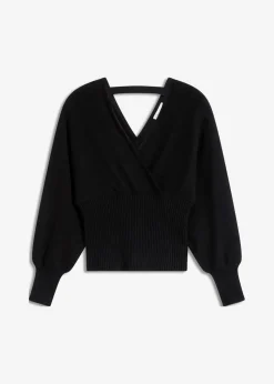 Damen bonprix Bekleidung·Umstandsmode|Strickmode|Pullover aus fließendem Viskose-Mix