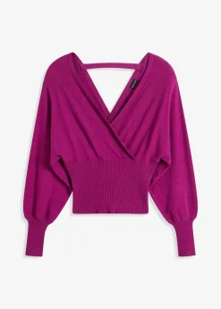 Pullover aus fließendem Viskose-Mix Damen Bekleidung·Umstandsmode|Strickmode