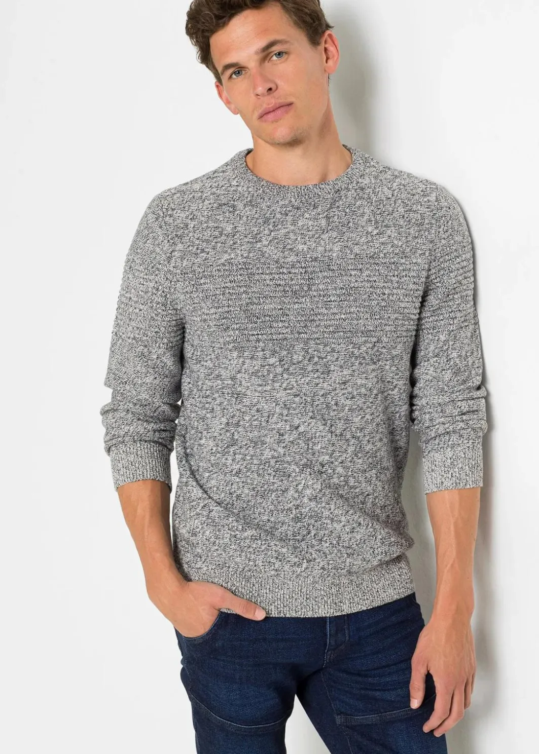 Discount Pullover aus reiner Baumwolle Herren Große Größen|Pullover & Strickjacken