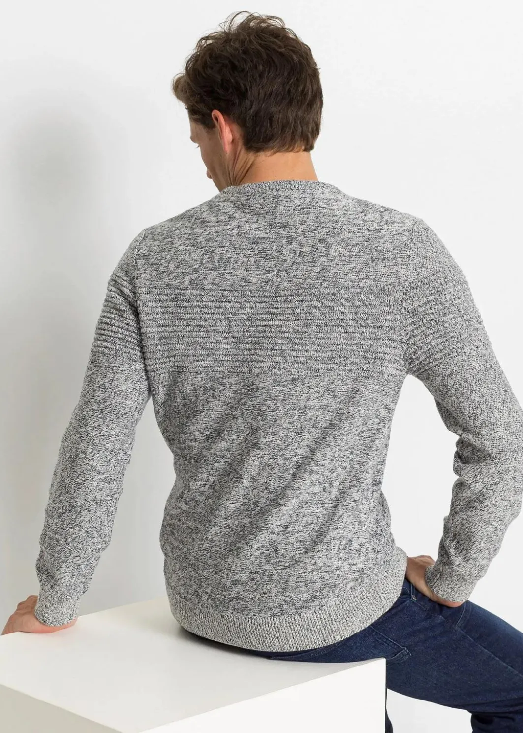 Discount Pullover aus reiner Baumwolle Herren Große Größen|Pullover & Strickjacken