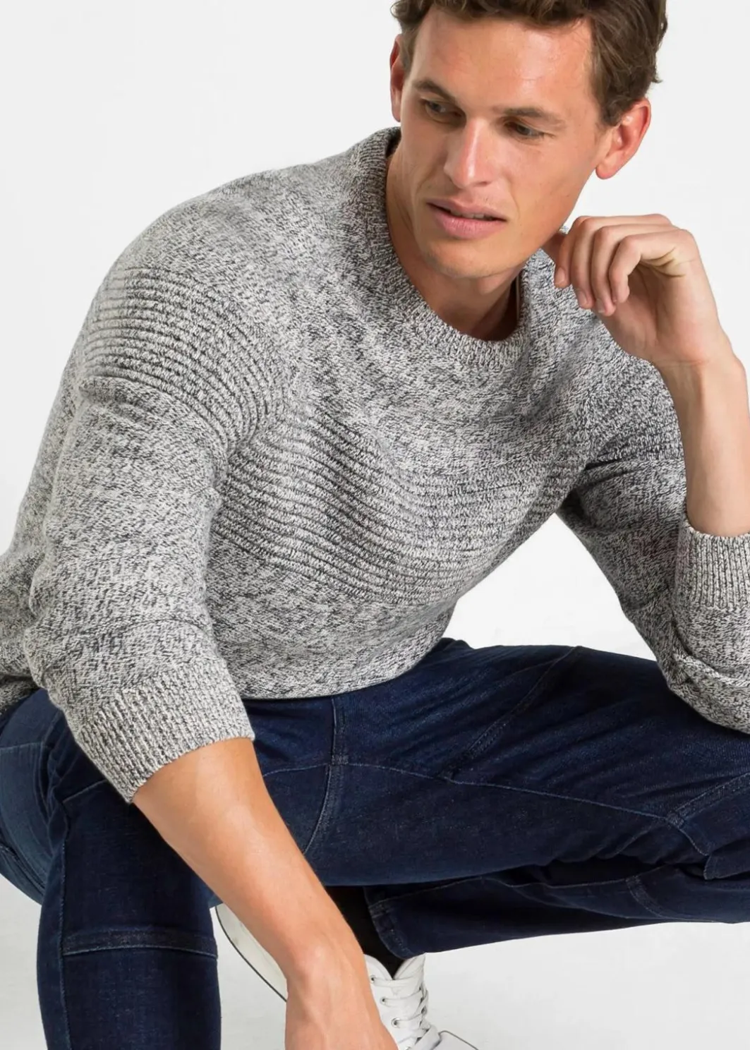 Discount Pullover aus reiner Baumwolle Herren Große Größen|Pullover & Strickjacken