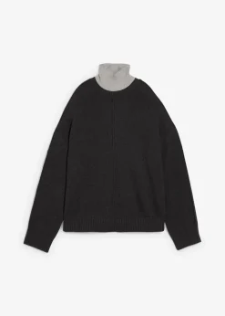 Damen bonprix Bekleidung·Umstandsmode|Bekleidung·Jeans|Pullover aus reiner Baumwolle