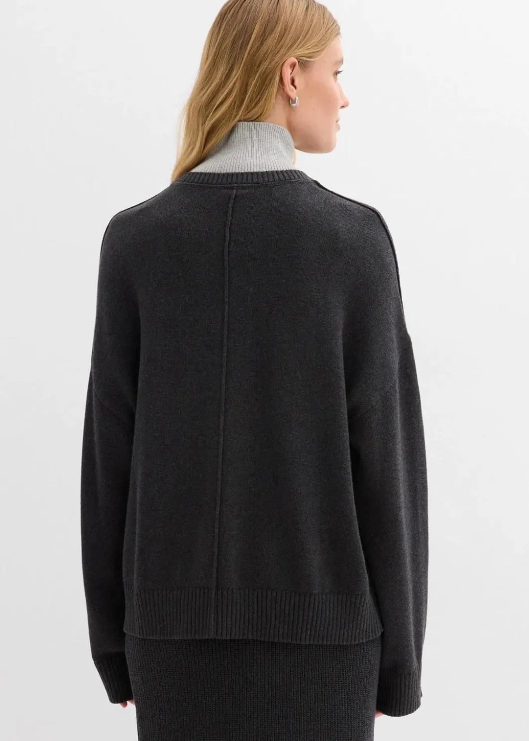 Damen bonprix Bekleidung·Umstandsmode|Bekleidung·Jeans|Pullover aus reiner Baumwolle