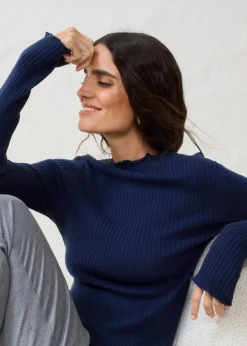 Damen bonprix Bekleidung·Umstandsmode|Premium|Pullover aus superfeiner Merinowolle
