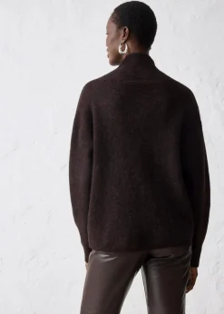 Online Pullover aus wärmendem Alpaka-Mix Damen Bekleidung·Umstandsmode|Bekleidung·Jeans
