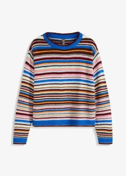 Hot Pullover gestreift Damen Bekleidung·Umstandsmode|Bekleidung·Jeans