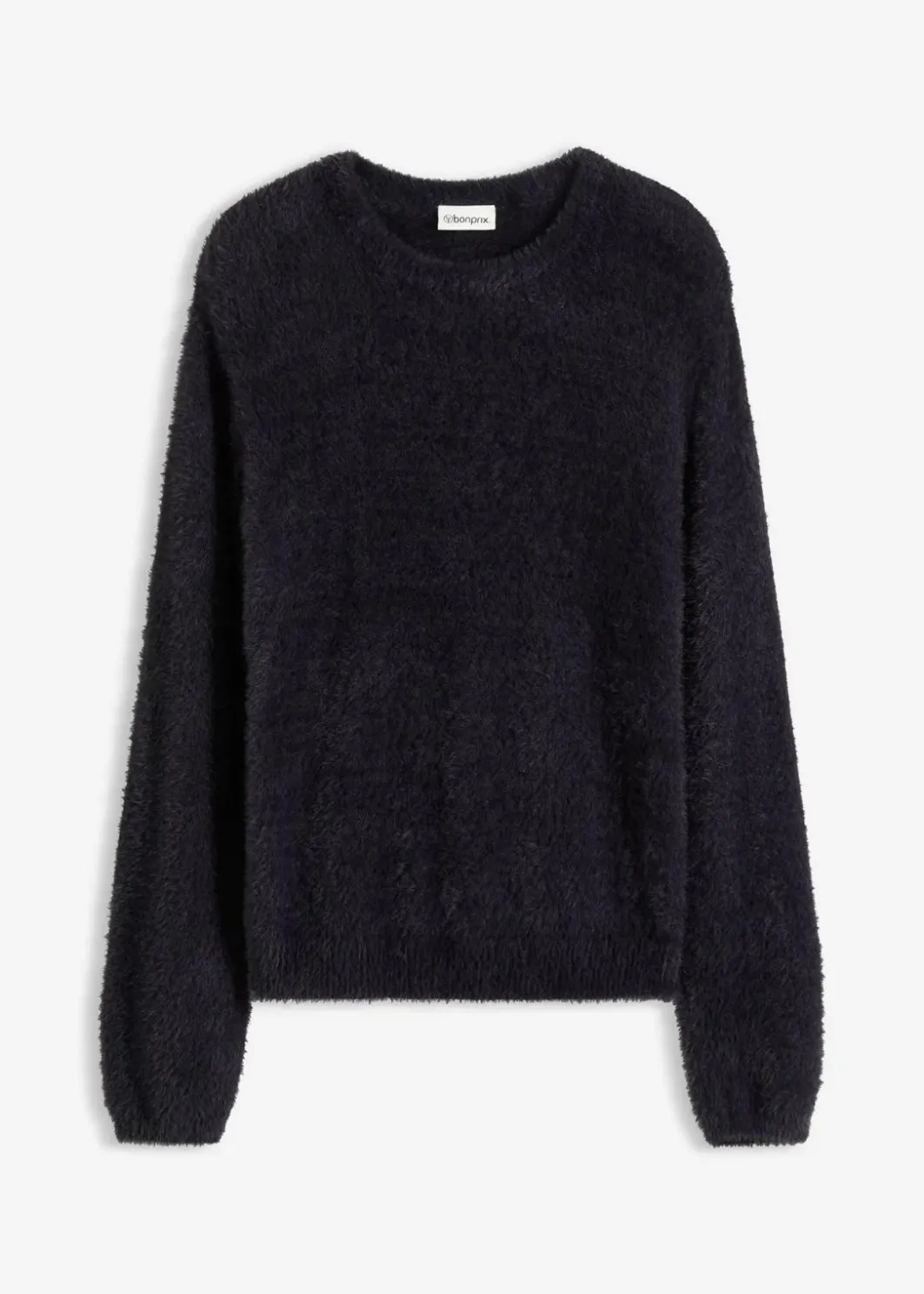 Damen bonprix Pullover & Strickjacken|Strickmode|Pullover in Plüsch-Optik
