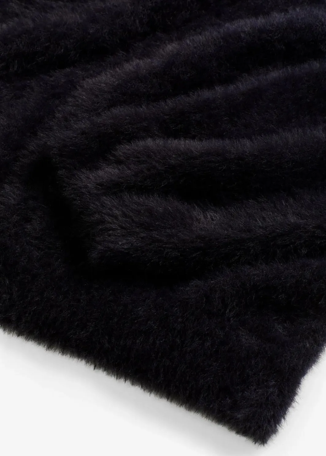 Damen bonprix Pullover & Strickjacken|Strickmode|Pullover in Plüsch-Optik