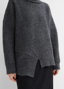 Sale Pullover mit asymmetrischem Saumverlauf und Wollanteil Damen Bekleidung·Umstandsmode|Bekleidung·Jeans