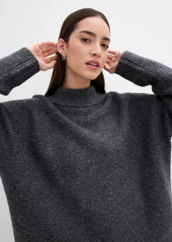 Sale Pullover mit asymmetrischem Saumverlauf und Wollanteil Damen Bekleidung·Umstandsmode|Bekleidung·Jeans