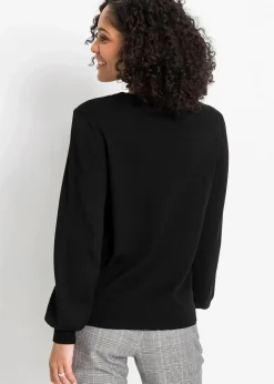 Hot Pullover mit Ballon-Ärmel Damen Bekleidung·Jeans|Pullover & Strickjacken