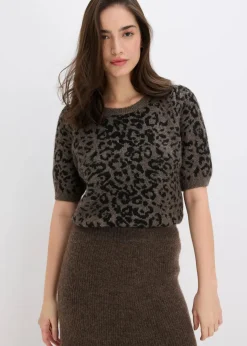Online Pullover mit Ballonärmeln Damen Strickmode|Pullover & Strickjacken