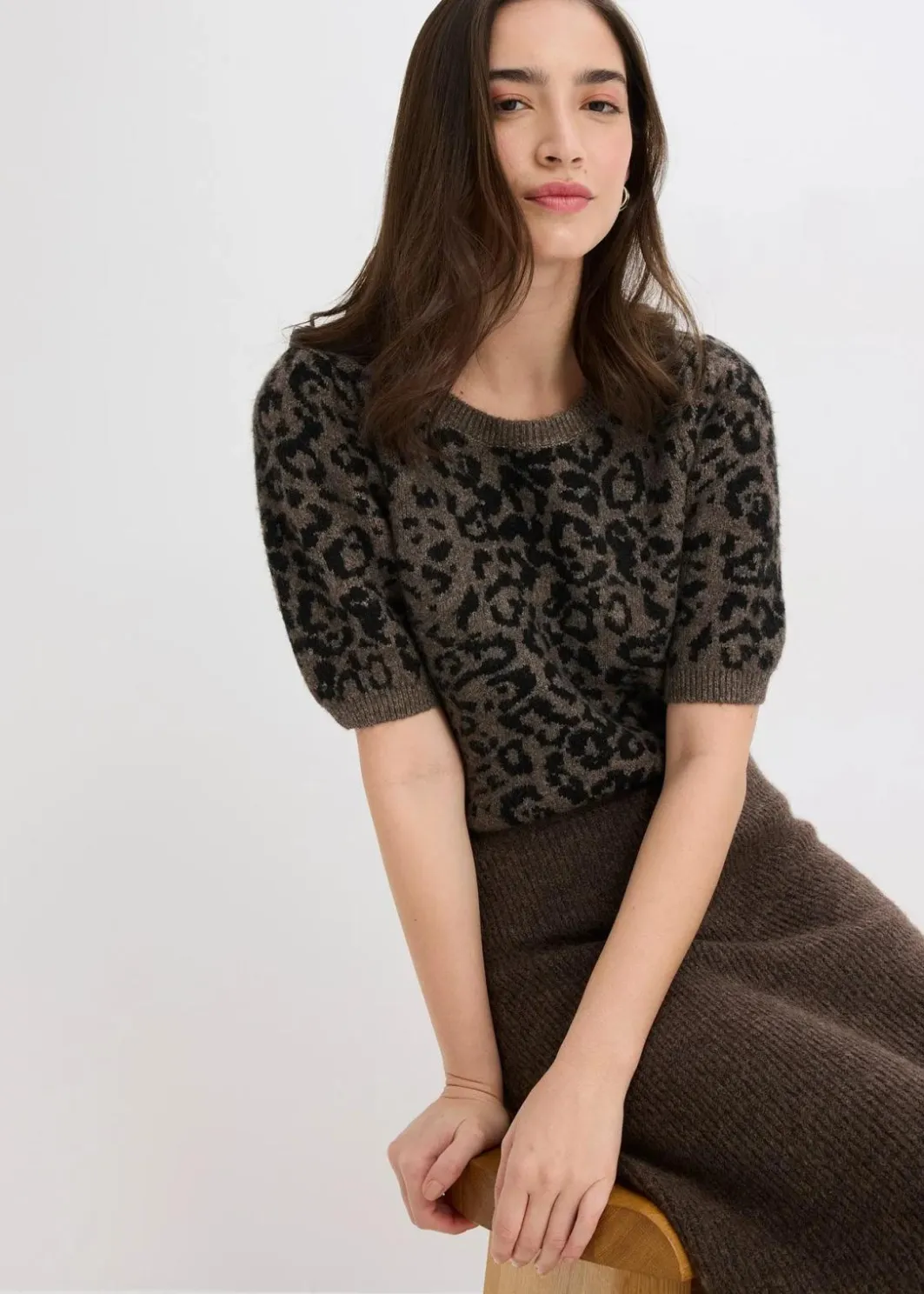 Online Pullover mit Ballonärmeln Damen Strickmode|Pullover & Strickjacken