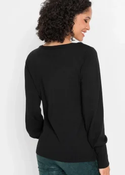 Damen bonprix Bekleidung·Umstandsmode|Strickmode|Pullover mit Ballonärmeln