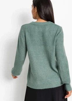 Damen bonprix Bekleidung·Umstandsmode|Pullover & Strickjacken|Pullover mit Ballonärmeln