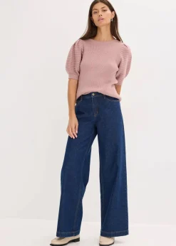 Best Pullover mit Ballonärmeln Damen Bekleidung·Umstandsmode|Bekleidung·Jeans