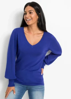 Damen bonprix Bekleidung·Umstandsmode|Strickmode|Pullover mit Ballonärmeln