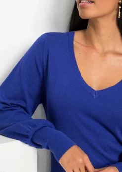 Damen bonprix Bekleidung·Umstandsmode|Strickmode|Pullover mit Ballonärmeln