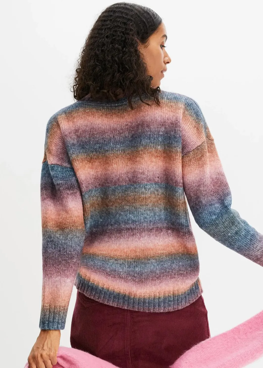 Discount Pullover mit Farbverlauf und Wollanteil Damen Bekleidung·Umstandsmode|Strickmode
