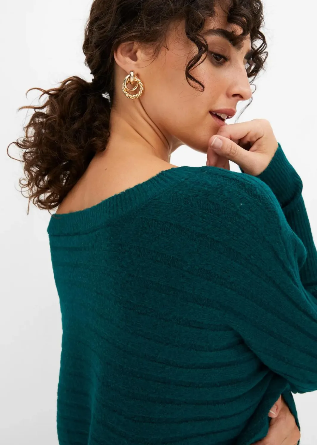 Damen bonprix Bekleidung·Umstandsmode|Bekleidung·Jeans|Pullover mit Fledermausärmeln