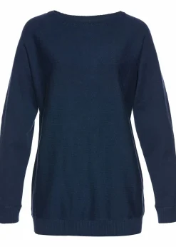 New Pullover mit Fledermausärmeln Damen Strickmode|Pullover & Strickjacken
