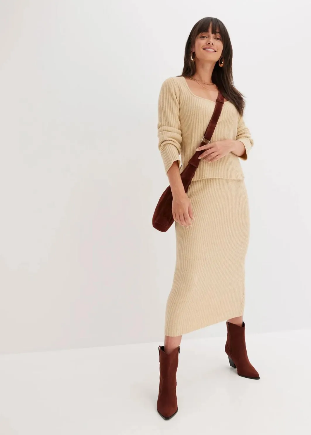 Best Pullover mit Karree-Ausschnitt Damen Bekleidung·Umstandsmode|Bekleidung·Jeans