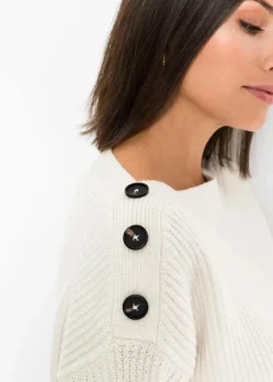 Online Pullover mit Knöpfen Damen Bekleidung·Umstandsmode|Strickmode