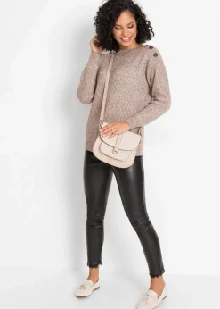 Outlet Pullover mit Knöpfen Damen Bekleidung·Umstandsmode|Strickmode