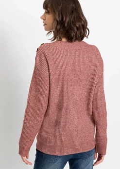 Best Pullover mit Knöpfen Damen Pullover & Strickjacken|Bekleidung·Jeans