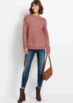 Best Pullover mit Knöpfen Damen Pullover & Strickjacken|Bekleidung·Jeans