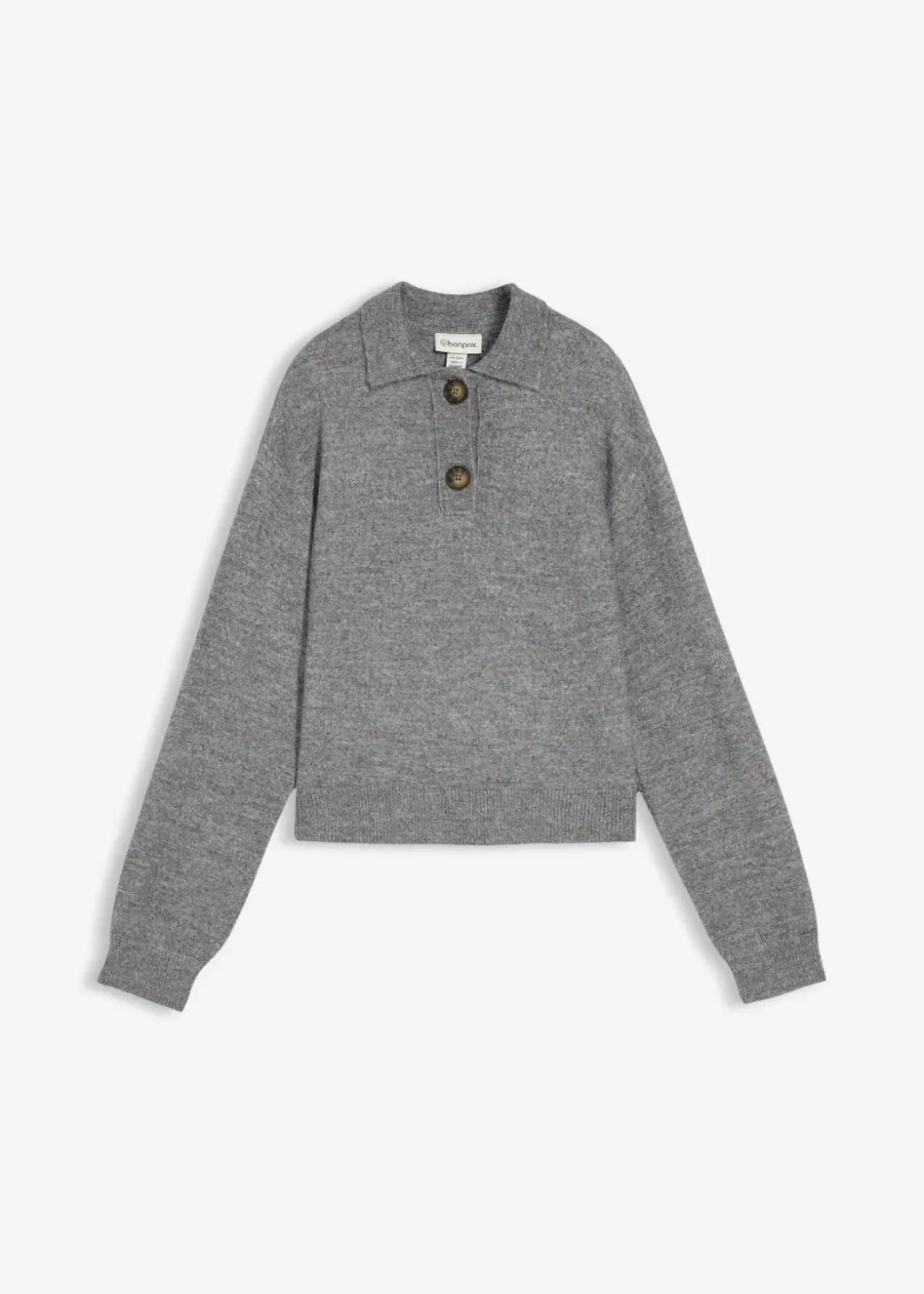 Damen bonprix Bekleidung·Umstandsmode|Strickmode|Pullover mit Kragen