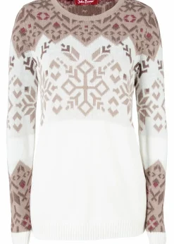 Damen bonprix Bekleidung·Umstandsmode|Pullover & Strickjacken|Pullover mit Norwegermuster