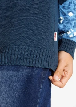 Damen bonprix Bekleidung·Umstandsmode|Pullover & Strickjacken|Pullover mit Norwegermuster