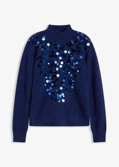 Damen bonprix Bekleidung·Umstandsmode|Bekleidung·Jeans|Pullover mit Pailetten