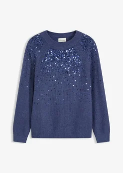 Online Pullover mit Pailletten Damen Bekleidung·Umstandsmode|Strickmode